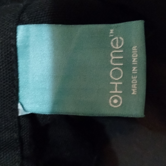 Curtain Valance by Home in Black - Picture 2 of 8